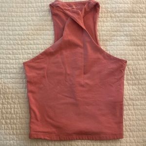 Abercrombie & Fitch Pink Crop Top